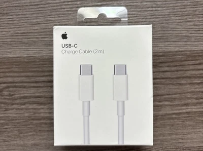 Apple USB-C Charge Cable (2m) White A1739 MLL82AM/A Factory Sealed - Image 1 of 4