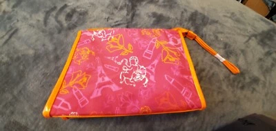 FUNDA DE MAQUILLAJE LANCOME ROSA Y NARANJA - NUEVA SIN ETIQUETAS Foto 1 de 4