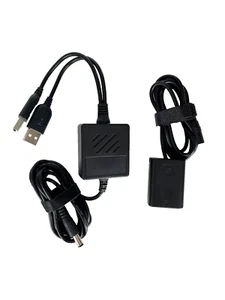NP-FW50 Dummy Battery DC Power Bank USB Cable For Sony NEX-3/5/6/7 A7 A7R A6000 - Photo 1/3