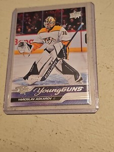 Yaroslav Askarov 2023-24 Upper Deck Young Guns SP RC Card #204