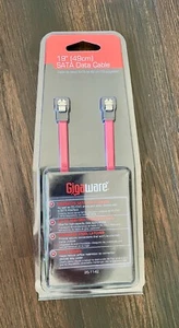 Gigaware SATA Data Cable 19" 26-1142 Free Shipping!!! - Picture 1 of 3