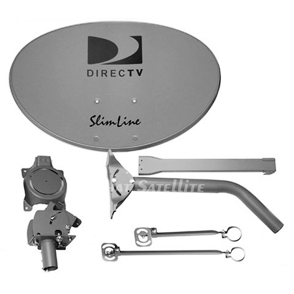 DIRECT TV DIRECTV SLIMLINE KAKU SWM SATELLITE HD DISH KIT NO LNBF MODEL AU-9 - Image 1 of 1