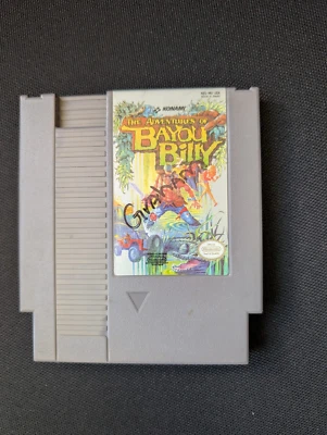 Cartucho NES The Adventures Of Bayou Billy (Nintendo) PROBADO + COMO NUEVO Foto 1 de 3