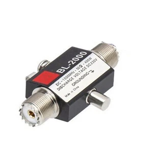 New Coaxial Thunder Arrestor PL259 Female To PL259 Female Durable Replacement - Picture 1 of 6