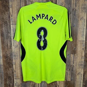 Chelsea FC 2007-08 Away Soccer Jersey LAMPARD #8 Adidas 697777 Men’s S - Picture 1 of 12