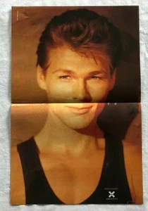 Poster rivista Morten Harket A-Ha + Climie Fisher vintage anni '80 28x40 cm - Foto 1 di 2