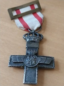 MEDALLA MERITO AERONAUTICO CRUZ CUARTA CLASE 5CM ALTO ORIGINAL MILITAR - Imagen 1 de 6