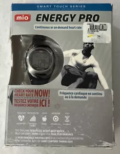 Monitor de ritmo cardíaco MIO Energy Pro con correa para el pecho fecha/alarma reloj deportivo caja abierta - Imagen 1 de 7