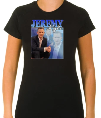 Jeremy Kyle Homage TV Talk Show 3/4 Short Sleeve T Shirt Woman G801 - Image 1 of 3