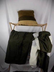 Juego de 4 fundas y almohada Wamsutta verde bosque king - Imagen 1 de 8