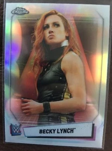 2021 WWE Topps Chrome Becky Lynch Refractor “The Man” 🔥🔥 - Picture 1 of 2
