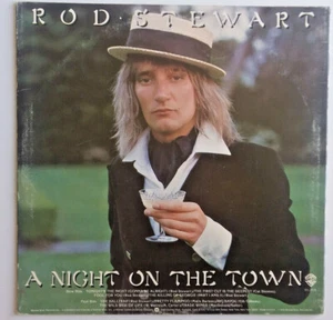 ROD STEWART - A Night On The Town - Vinyl LP 1st Press BSK 3116  Picture Sleeve - Foto 1 di 6