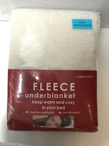 Thermo Fleece Unterdecke King Size COMFYTEX Matratzenauflage Lammfellimitat - Bild 1 von 2