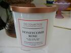 HONEYCOMB ROSE CANDLE BY THE COLLECTION OF CHESAPEAKE BAY 2 WICK SOY WAX BLEND
