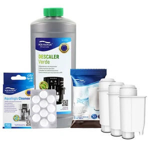 3x Filtro de agua CA6702 descalcificador 250 ml, pestaña de limpieza CA6704/99 para Saeco Philips - Imagen 1 de 10