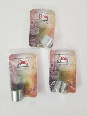 Pack of 3 Tandy Leathercraft Sam Browne Hardware Stud Anvil New 8112-00 - Image 1 of 2