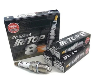 [Set of 6] NGK IRI Series IRITOP8 Iridium Spark Plugs Heat Range No.8 - Picture 1 of 1