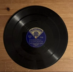 SA Horst wessel lied 78 rpm record 10” very rare (die fahne hoch) - Picture 1 of 6