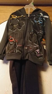 Boys NICKELODEON   NINJA TURTLES outfit  pants and Hooded Jacket  NWT Sz. 4  - Picture 1 of 3
