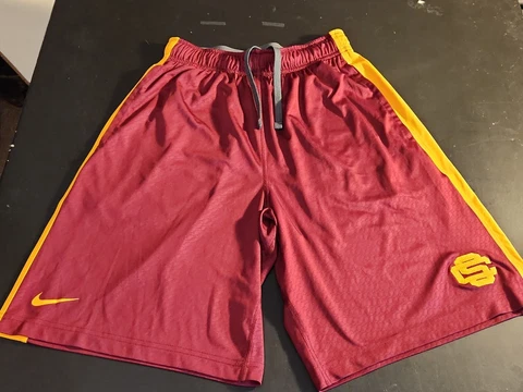 Nike Dri-Fit USC Trojans Basketball Shorts Men's Size Small Cover