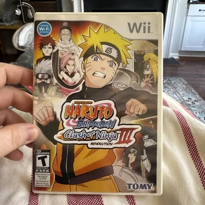 Naruto Shippuden: Clash of Ninja Revolution III 3 Nintendo Wii, 2009 - Image 1 of 2