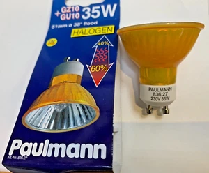 PAULMANN SPOT 230V 35W HALOGEN GU10 FLOOD 38° WARM WHITE DIMMBAR Nr. 836.27 - Bild 1 von 1