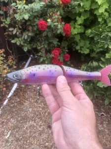 Custom Painted Glide bait Jointed Claw 230mm Magnum Premium Blank TRAPPER HOOKS - Picture 1 of 5