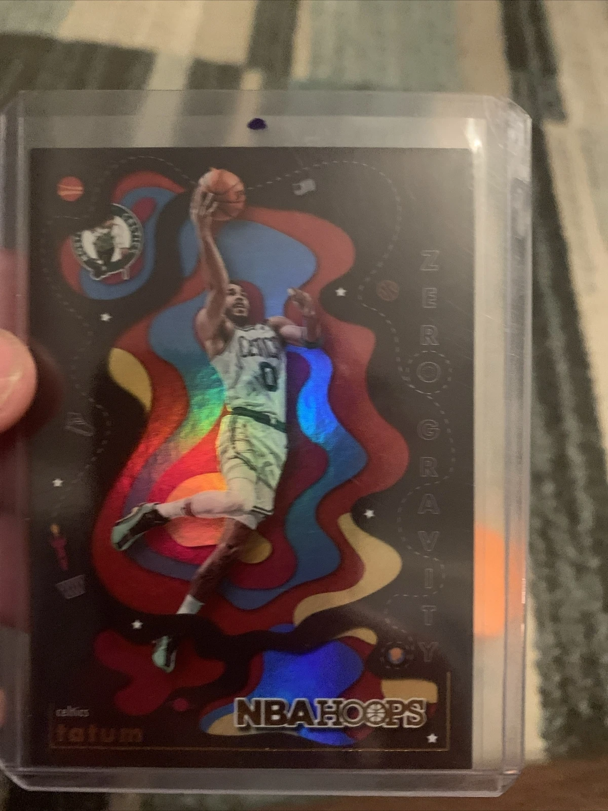 2021-22 Panini Hoops Jayson Tatum Zero Gravity Holo SP #6