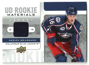 2008-09 Upper Deck Rookie Materials Derick Brassard
