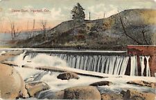 INGERSOLL Ontario Canada postcard Oxford County Upper Dam area 1908