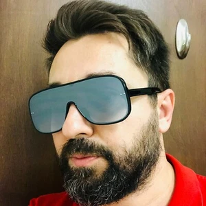 Men Women Sunglasses Flat Lens Fashion Oversize Big Designer Square Shades Retro - Picture 1 of 30