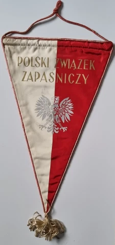 POLISH WRESTLING FEDERATION OLD PENNANT BIG VERSION Cover