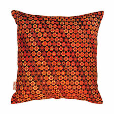 Persian Rug Inspired Red Rust Cushion Cover 43x43cm-16"x16"-50%OFF