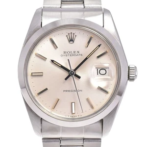 Reloj Hombre Rolex Oysterdate Ref.6694 Esfera Plateada Acero Inoxidable Cuerda Manual - Imagen 1 de 10