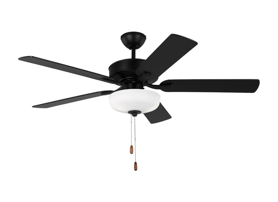 Midnight Black 52"  Ceiling Fan from the Linden Collection - Image 1 of 1