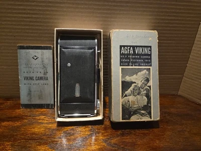 Cámara Plegable AGFA PB20 Vintage con Lente F7.7 con Caja Original y Manual Foto 1 de 4