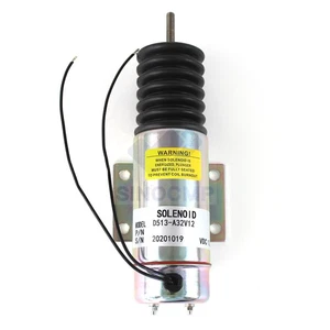 D513-A32V12 Fuel Shut Off Solenoid 2001-12E2U1 Throttle Solenoid for Trombetta - Picture 1 of 8