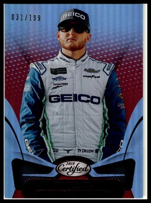 Ty Dillon 2018 Certified Racing #031/199 - Image 1 of 2