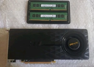 NVIDIA 4gb GTX970 DDR5 GPU AND RAM 16gb Pci 2133 (2x 8gb Mem) "TESTED" - Picture 1 of 8