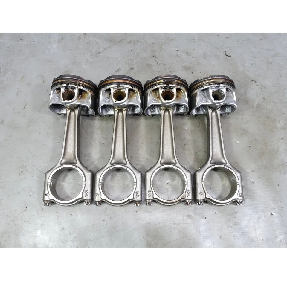 Juego de 4 pistones y bielas 19-25 BMW G20 330i G01 X3 430i B46 B48 OEM Foto 1 de 4