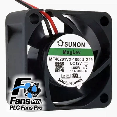 1PCS Brand New SUNON MF40201VX-1000U-G99 12V 1.06W 2-wires cooling fan Fast Ship - Image 1 of 3