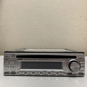 SANYO Car Stereo CD Deck Audio Radio Classic Used Unit - Picture 1 of 5