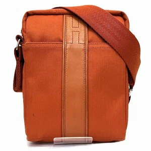 Hermes One-Shoulder Bag Acapulco Bandouliere PM Orange Nylon Canvas Leder 99 - Bild 1 von 9