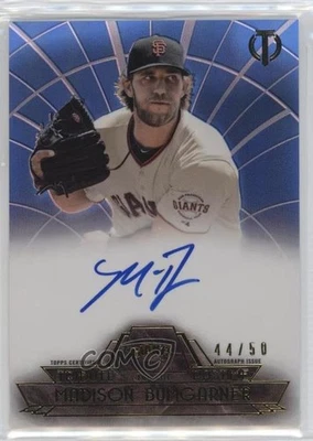 2014 Topps Tribute to the Pastime Auto Blue /50 Madison Bumgarner #TPT-MB Auto - Image 1 of 2