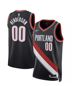 *Neu mit Etikett* Portland Trail Blazers Scoot Henderson #00 Nike NBA Swingman Trikot XXL - Bild 1 von 4
