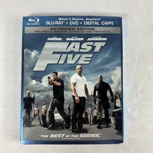 Fast Five - Extended Edition (Blu-ray/DVD, 2011, 2-Disc Set)  - Picture 1 of 3