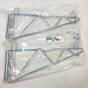 Quantum Food Service ® 14" voladizo montado en la pared, estante individual, cromado - Imagen 1 de 5