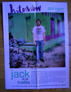 Jack Logan Bulk 1994 Twin Tone Records 18"X 24" Promo Poster/Flyer - Bild 1 von 1