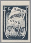 Nationales Indien Mi.Nr. VII a postfrisch mit Fotoattest Brunel VP