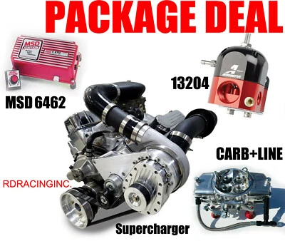 SISTEMA DE SOBREALIMENTADOR TORQSTORM PARA COMBO BIG BLOCK CHEVY ARP-K-GMBBC-LWP-DS NUEVO Foto 1 de 2